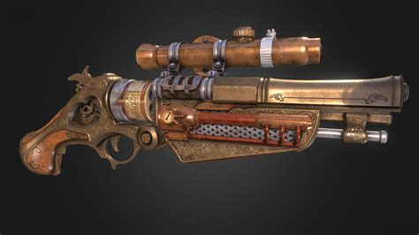 Artstation Steampunk Gun