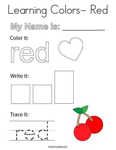 Color Red Coloring Pages Explore The Vibrant World Of Red