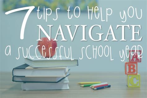 7 Tips To Navigate A Successful School Year • Sweet Sensations