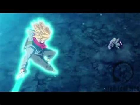 Greatly raises atk & def for 1 turn, causes immense damage to enemy and greatly lowers def. EPIC! TeamFourStar Fan Dub Trunks Spirit Sword Dragon Ball ...