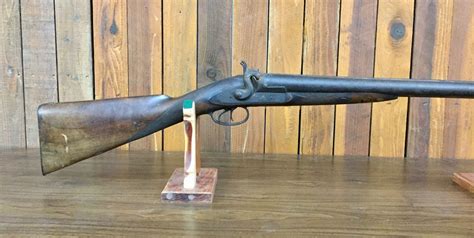 Antique Black Powder Double Barrel Shotgun