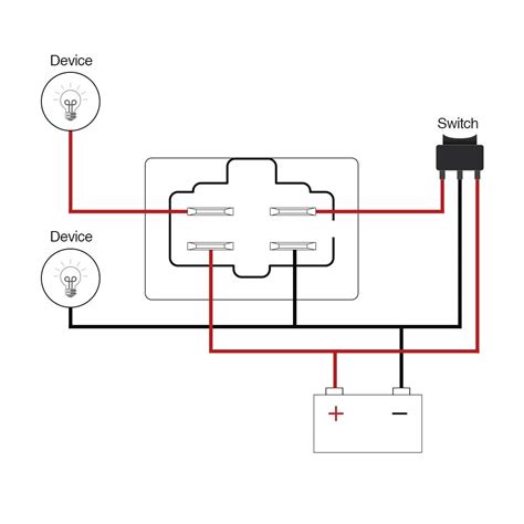 V A Relay Pin Wiring Diagram Eyourlife Pack Auto
