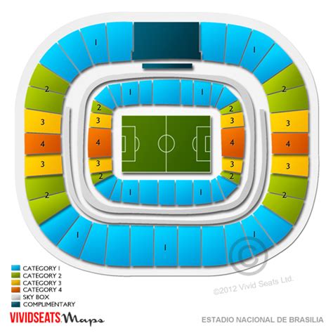 Estadio Nacional De Brasilia Seating Chart Vivid Seats