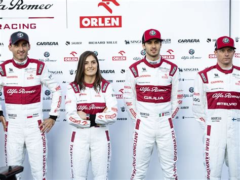 Tatiana Calderon Retained As Alfa Romeo Test Driverambassador