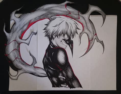 You can edit any of drawings. Toyko Ghoul - Kaneki Ken Centipede by HeavyBlade000 on ...
