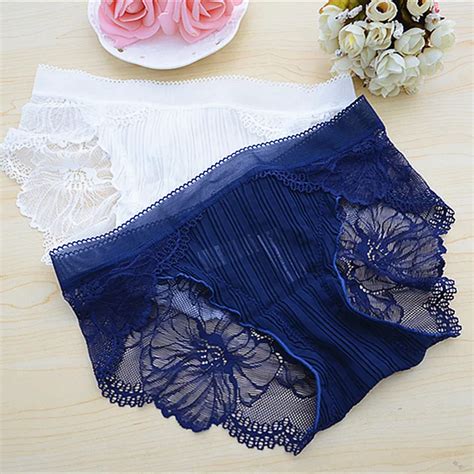 Buy Women Sexy Lace Panties Seamless Womens Low Waist