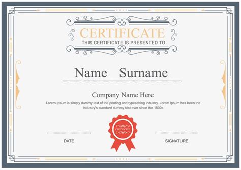 Certificate Of Appointment Png Image Vector Material Certificate