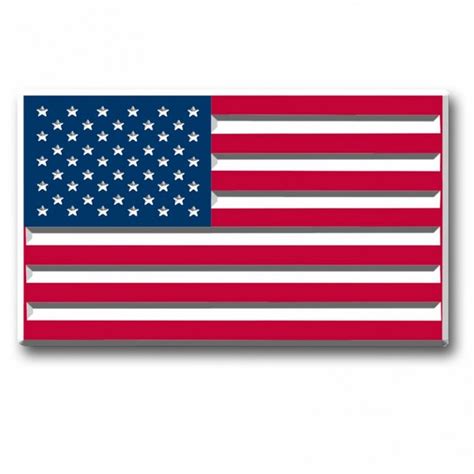 Mil100 American Flag Magnet
