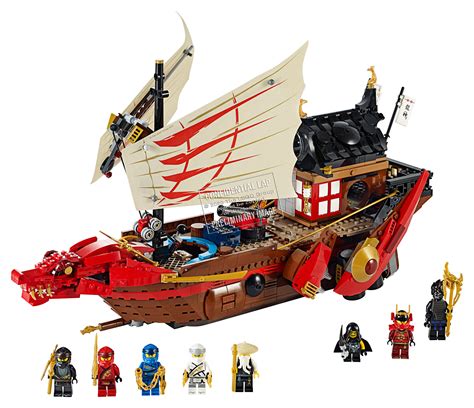 71705 Lego Ninjago Destinys Bounty Ship Boat Building Set 1781 Pieces