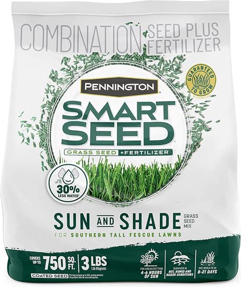 Buy Pennington Smart Seed Sun And Shade Tall Fescue Grass Seed Mix For