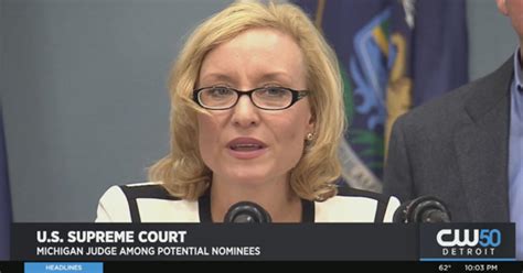Us Supreme Court Michigan Judge Among Potential Nominees Cbs Detroit