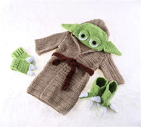 Handmade Baby Yoda Costume For Babies Is A Halloween Must
