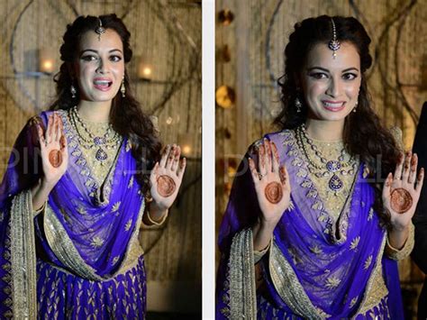 جولولي ملكة جمال الهند ديا ميرزا ساحرة في ليلة الحناء صور