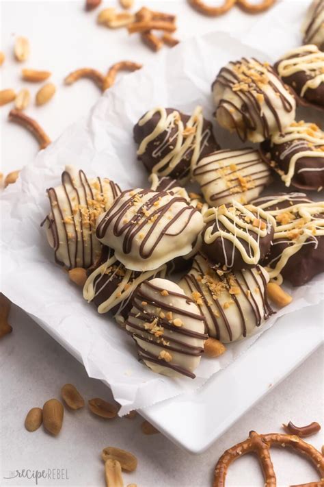 Chocolate Peanut Butter Pretzel Candies Recipe