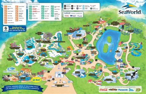 Make a right onto central florida parkway at the second traffic light. Orlando Attraction Combo (Seaworld, Aquatica Water Park, Tampa Busch - Sea World Florida Map ...
