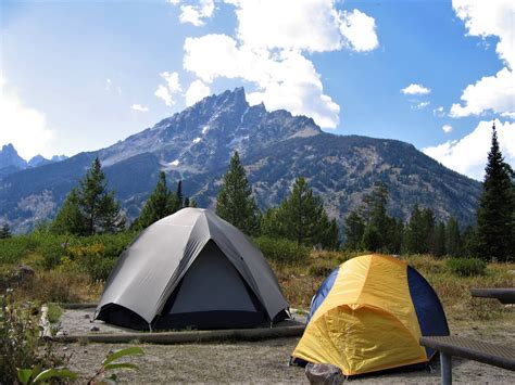 Camping Grand Teton National Park Us National Park Service
