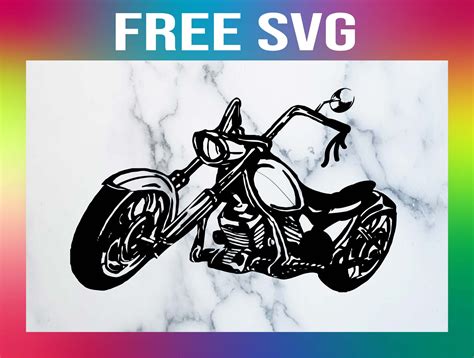 Free Motorcycle SVG