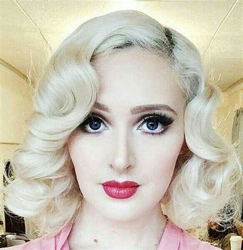 Pin By I Dont Have A Business On Platinum Blonde Vintage Hairstyles