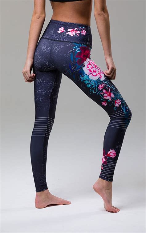 Onzie High Rise Graphic Legging Sapporo Blending Art And Fashion The