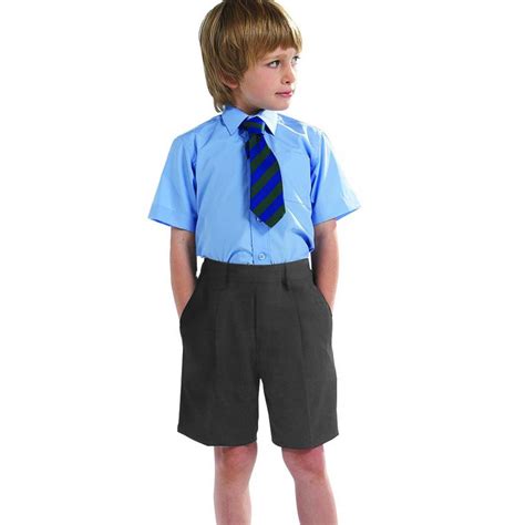 Traditional Boys Shorts My School Style