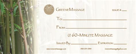 Reach out to gift@massageenvy.com and they will be able to help you reload your card. Massage Therapy Gift Certificate Templates | Holistic Healing for your Mind, Body and Spirit ...