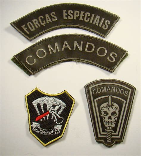 Medalhas Raras Lote De Patches Comandos E Forças Especiais