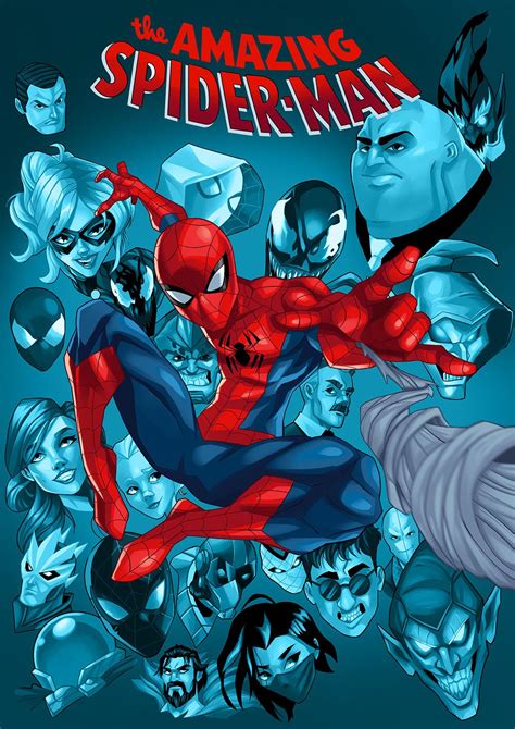 Amazing Spider Man 60th Anniversary By Reneallan On Deviantart Marvel