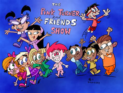 Pink Turner And Friends Show Pink Panther And Sons By Spongefox On