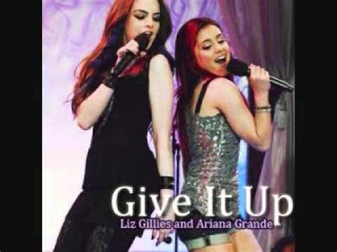 When 'the goodmen' released the single 'give it up', it became an over night sensation in all the night clubs in the vegas area. Liz Gillies & Ariana Grande - Give It Up (Audio) - YouTube