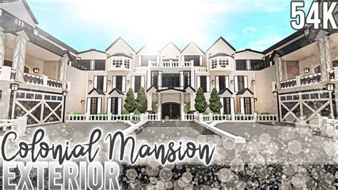 Modern Aesthetic Mansion Exterior Only Roblox Bloxburg Iiartsygirl My