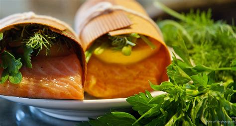 Place salmon fillet in the center of the foil. unWine'd: Cedar Wrapped Salmon Fillets | Salmon recipes ...