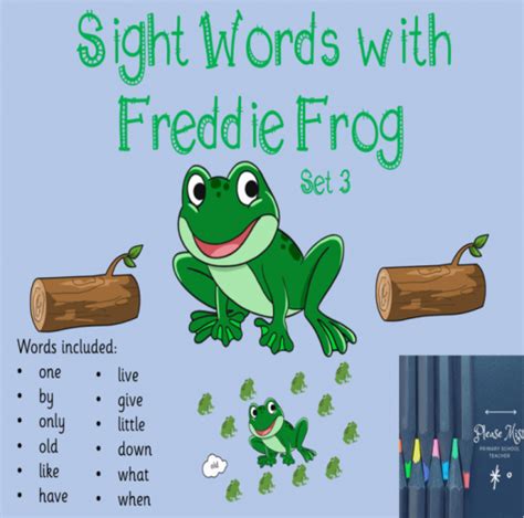 Mash Infants Sight Words Tricky Words With Freddie Frog Set 1