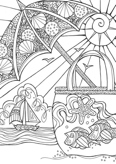 21 Coloriages Sur Le Thème De Lété Le Carnet Demma