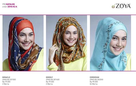 tutorial hijab pashmina ala zoya ragam muslim