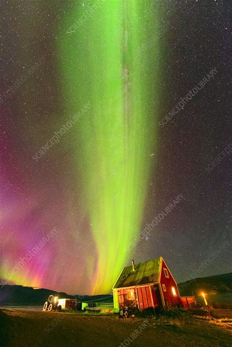 Aurora Borealis Greenland Stock Image C0511249 Science Photo