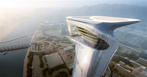 Aedas Plans Dragon Themed Zhuhai Hengqin Headquarters For