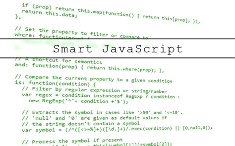 Improve Your Code With Smart Javascript Techniques And Patterns