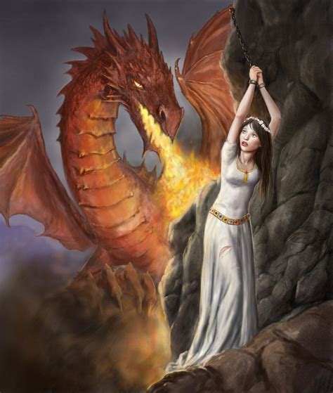 The Woman And The Dragon Dragones Criaturas M Ticas Criatura