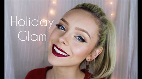 Holiday Glam Makeup Tutorial Cosmobyhaley Youtube