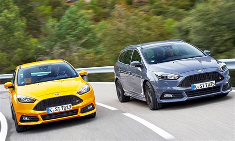 Neues Ford Focus St Facelift 2015 Erste Testfahrt Autozeitungde