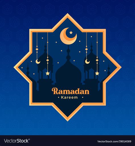 Ramadan Kareem Banner Design Royalty Free Vector Image