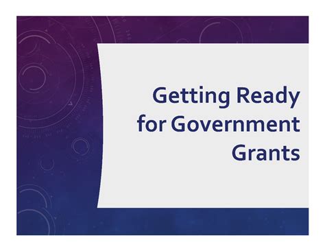 Government Grant Readiness Cobb Collaborative