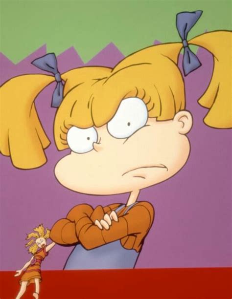 Angelica Pickles And Her Cynthia Doll Rugrats Cartoon Rugrats