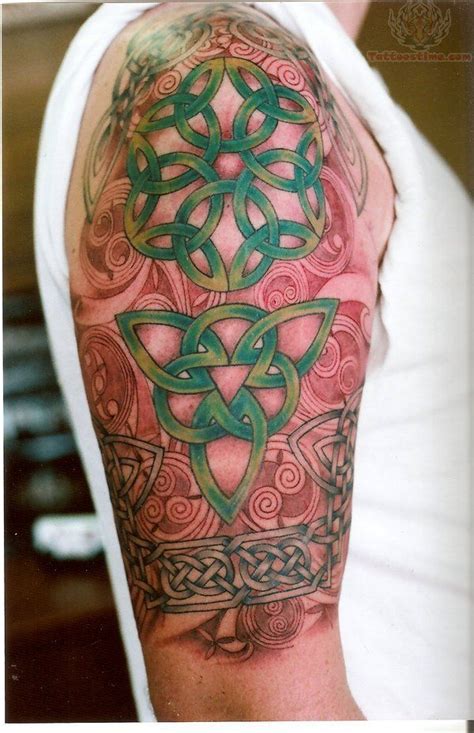 2 Half Sleeve Tattoo Ideas For Men | Celtic sleeve tattoos ...