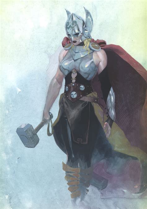 Thor As Woman Marvel Introduces First Female Thor In New Comic Series