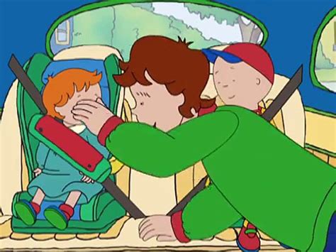 Caillou Song A Car Trip Cartoon For Kids 動画 Dailymotion