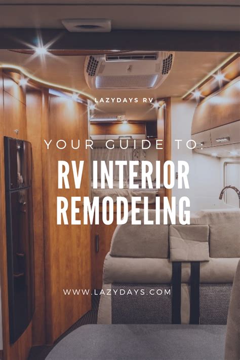 A Guide To Rv Interior Remodeling Services Rv Interior Remodel Rv