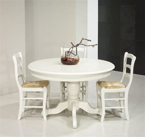 Table ronde pied central en Merisier Massif de style Louis ...