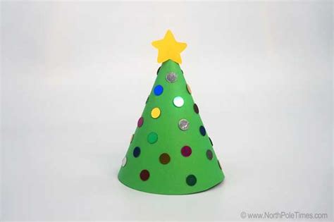 Christmas Crafts For Kids Paper Cone Christmas Tree