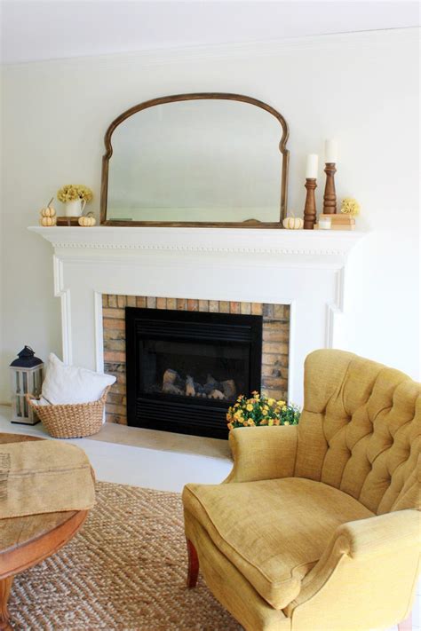 Fall living room design usually is still identical with the halloween. Simple Rustic Fall Living Room Decor - One Thousand Oaks | Fall living room decor, Home decor ...